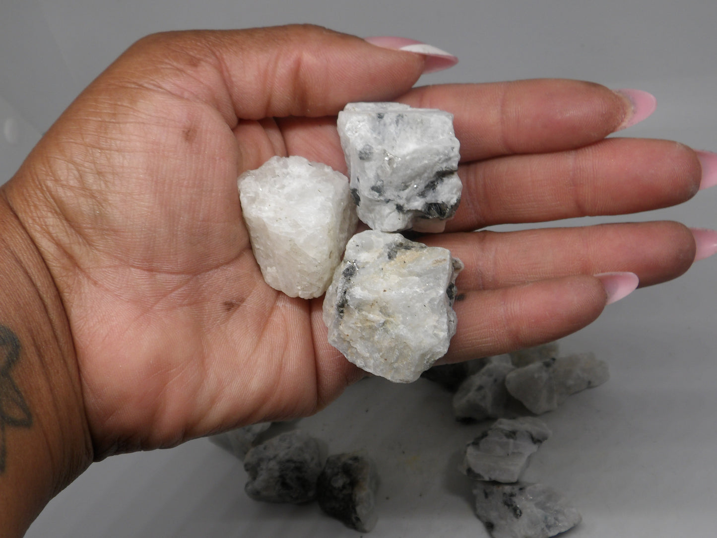 Raw Rainbow Moonstone