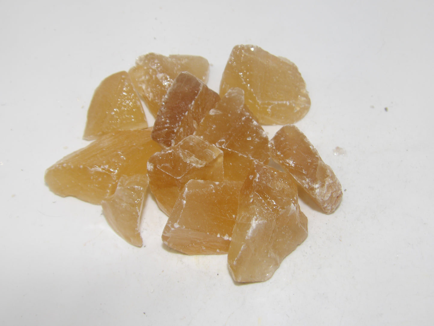 Raw Smooth Honey (Amber) Calcite