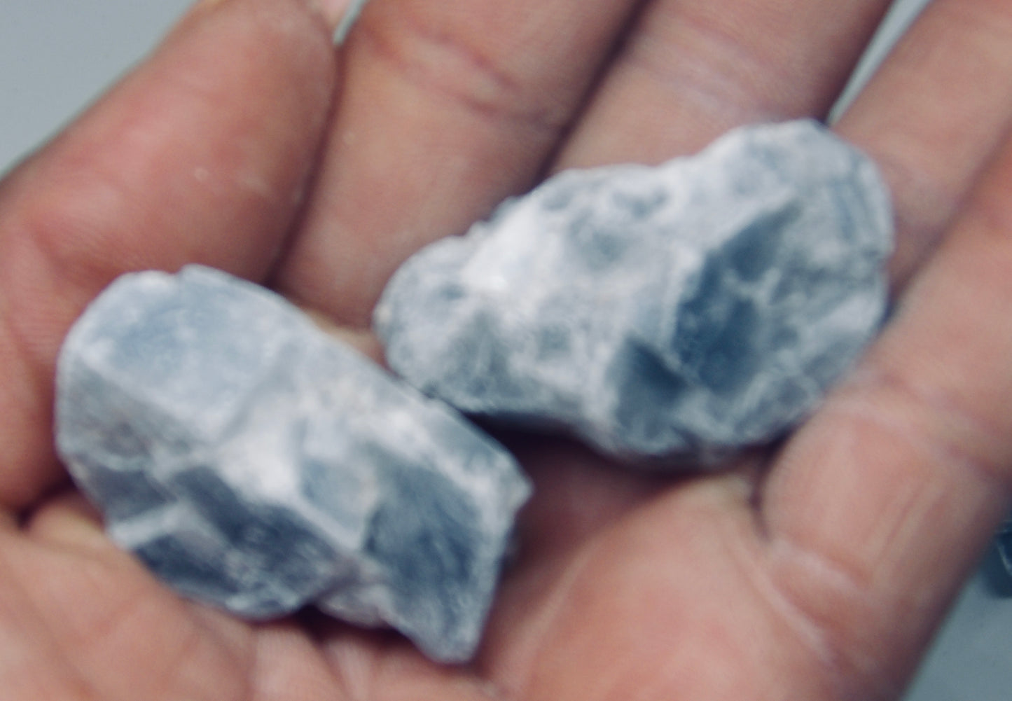 Raw Blue Calcite