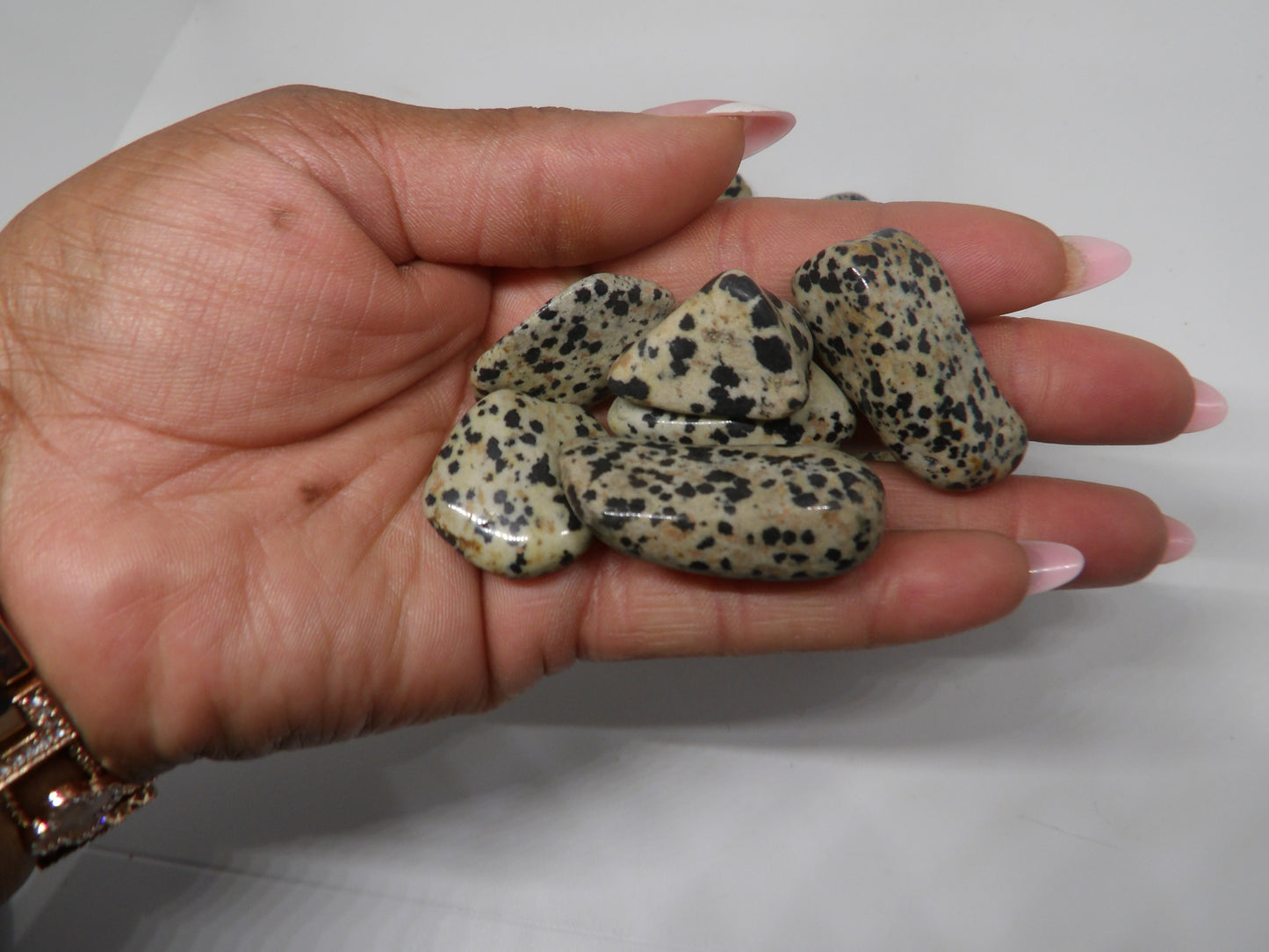 Tumbled Dalmatian Jasper