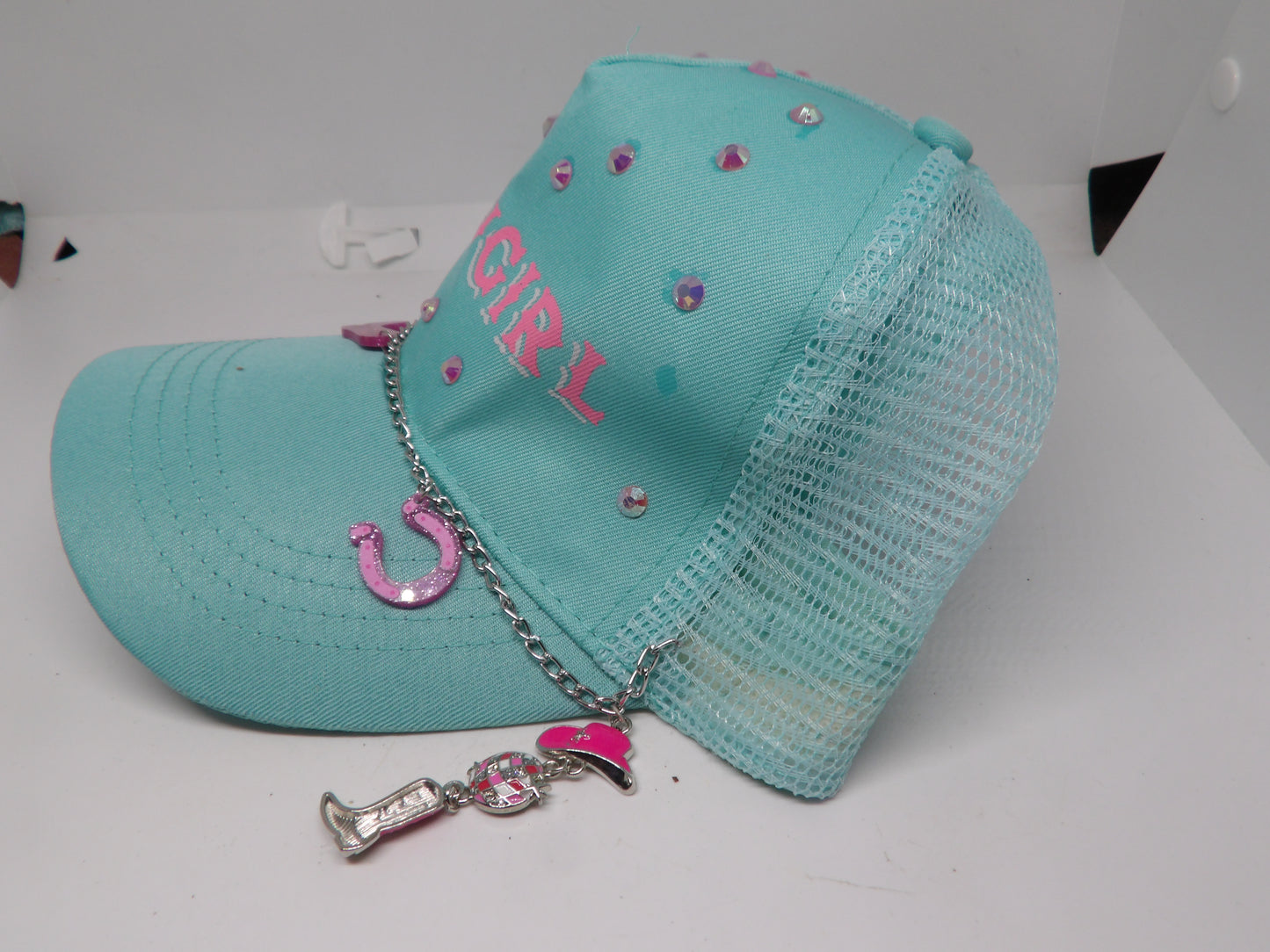 Luxe Cowgirl Pearl Charm Hat