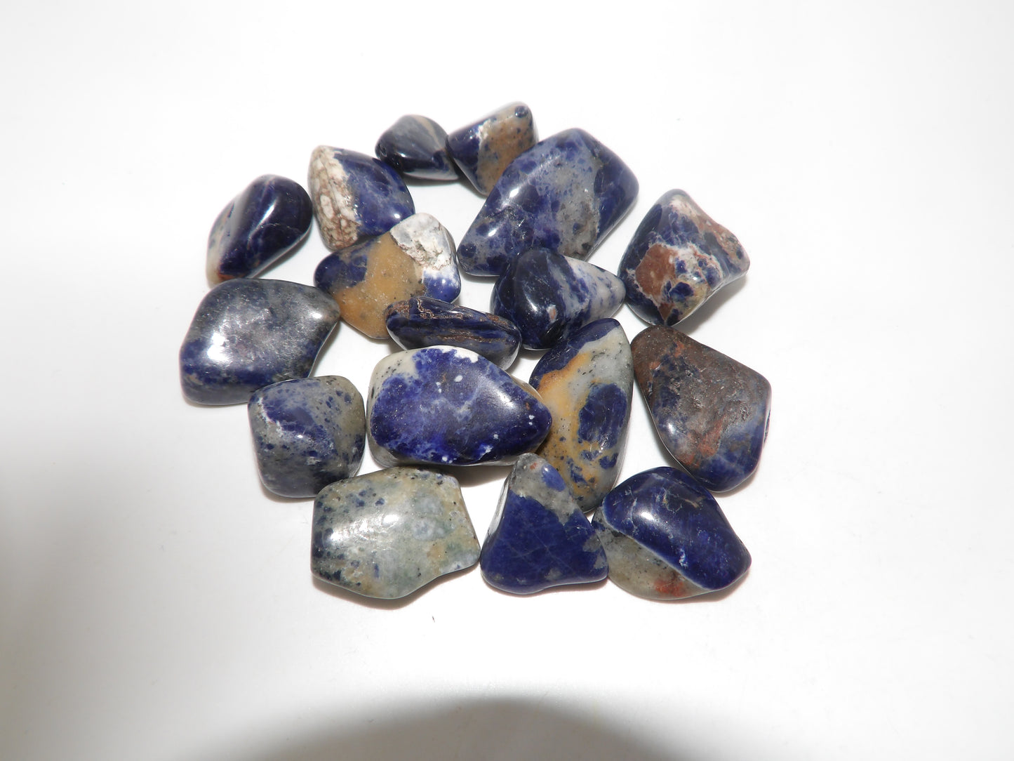 Tumbled Dumortierite