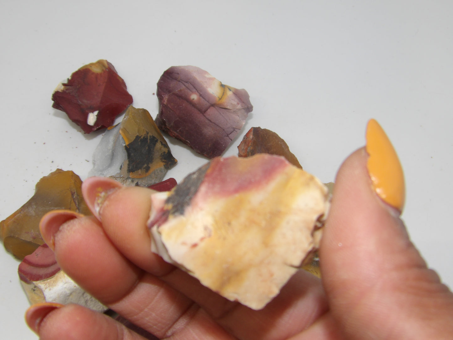 Raw Mookaite Jasper
