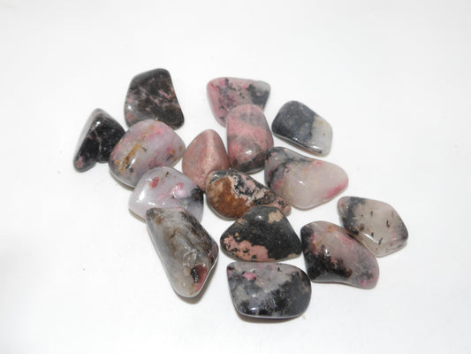 Tumbled Rhodonite