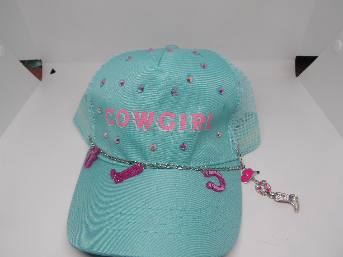 Rhinestone Cowgirl Trucker Hat