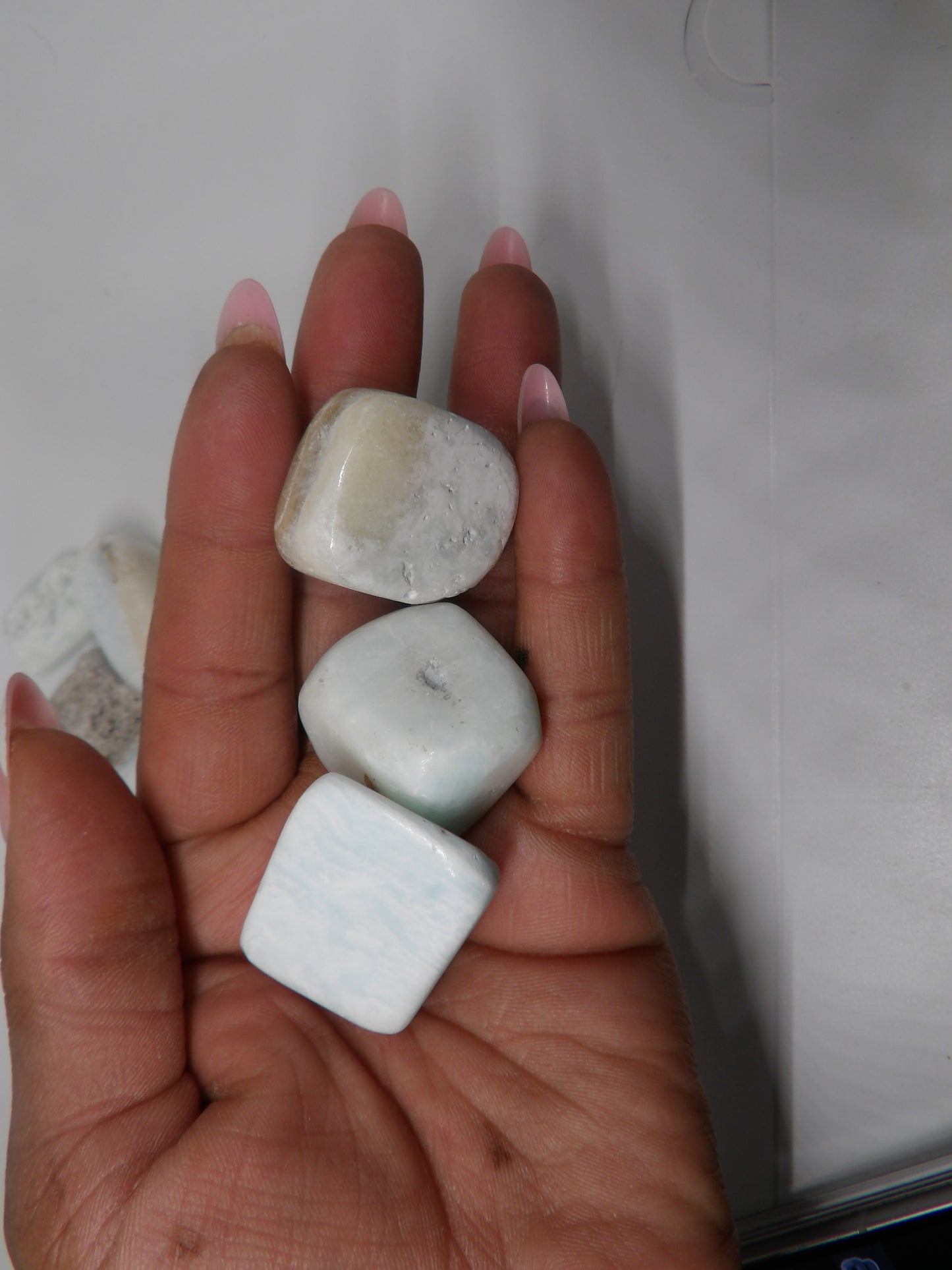 Tumbled Caribbean Calcite
