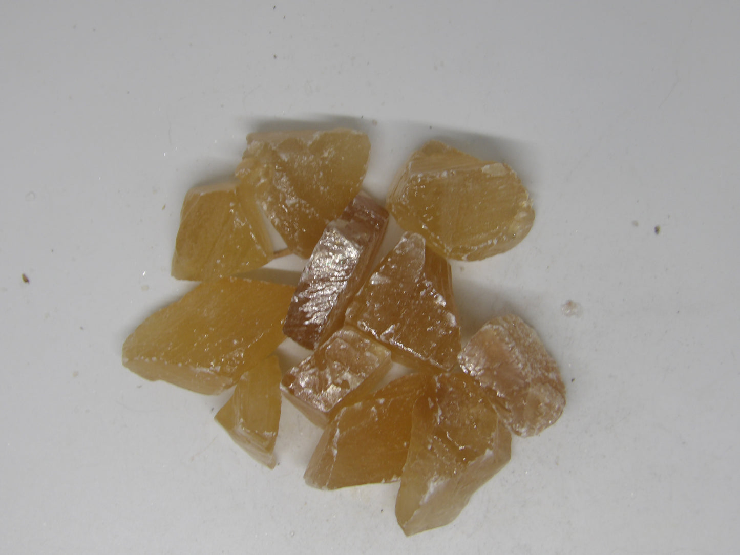Raw Smooth Honey (Amber) Calcite