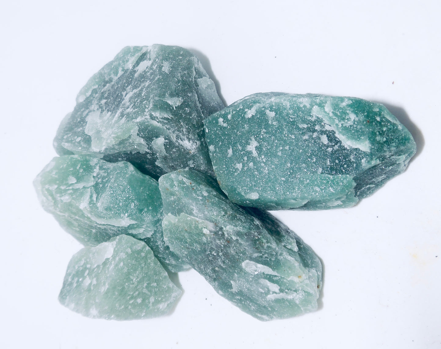 Raw Prasiolite, Green Quartz, Green Amethyst, Vermarine