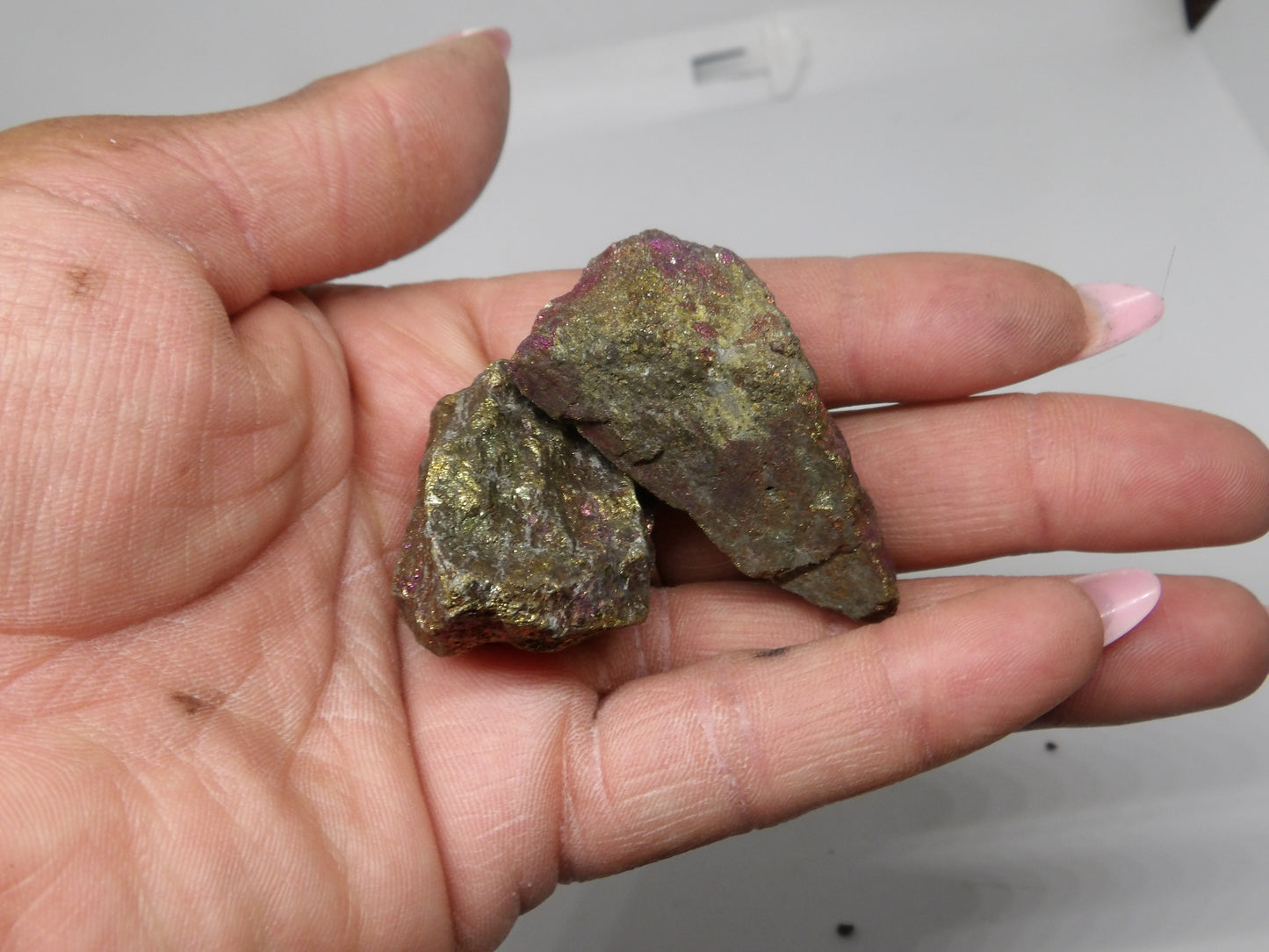 Raw/Rough Chalcopyrite (Peacock Ore)
