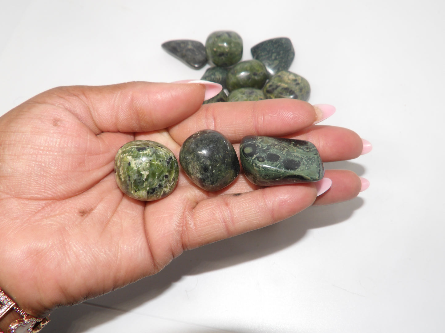 Tumbled Crocodile Jasper