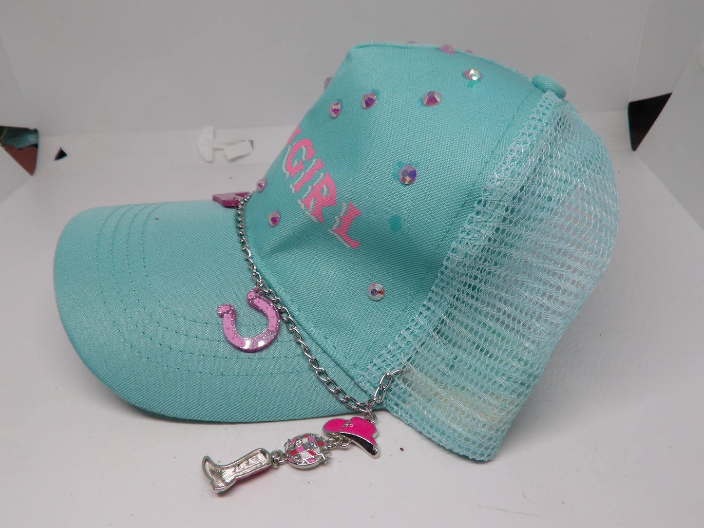 Rhinestone Cowgirl Trucker Hat