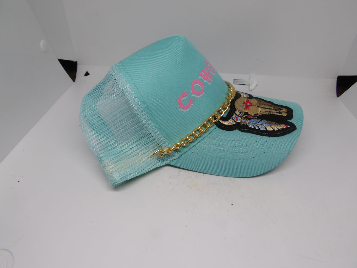 Western Skull Cowgirl Hat