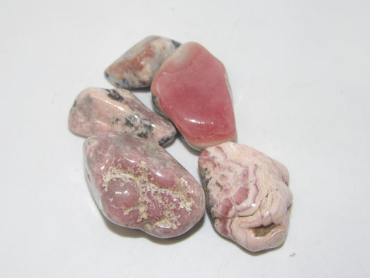 Tumbled Rhodochrosite