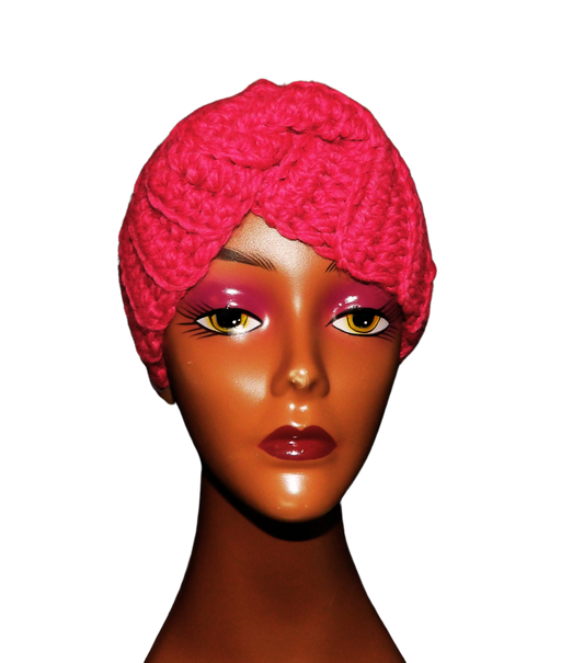 Pink Ear Warmer (Thick Yarn)