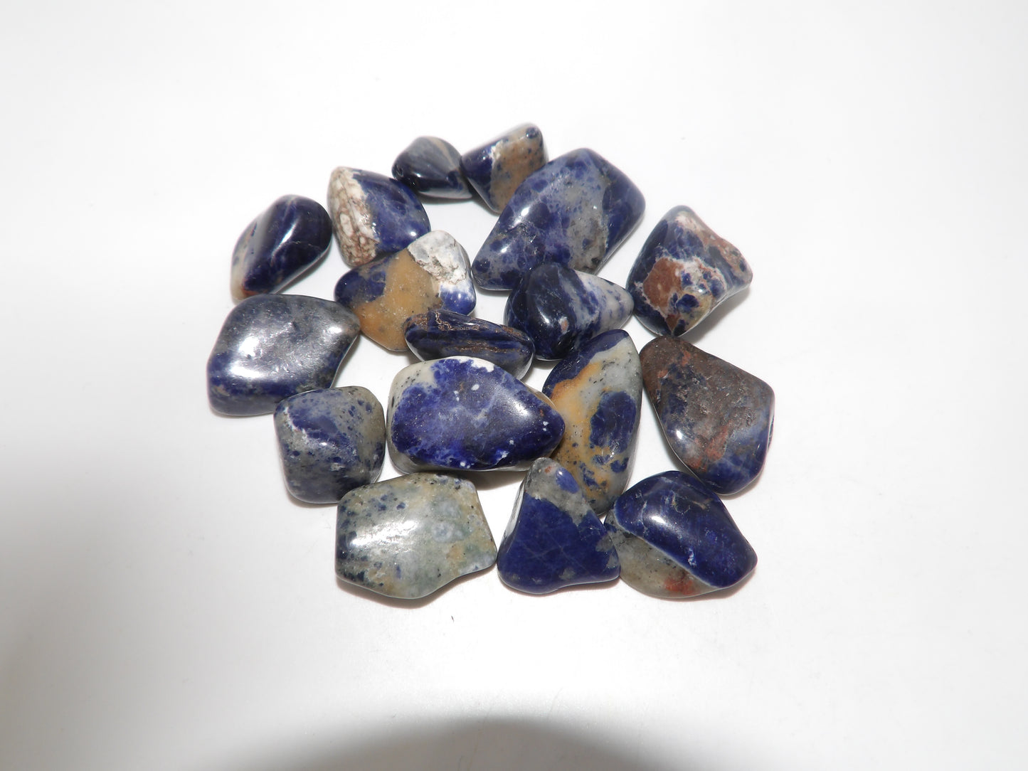 Tumbled Dumortierite