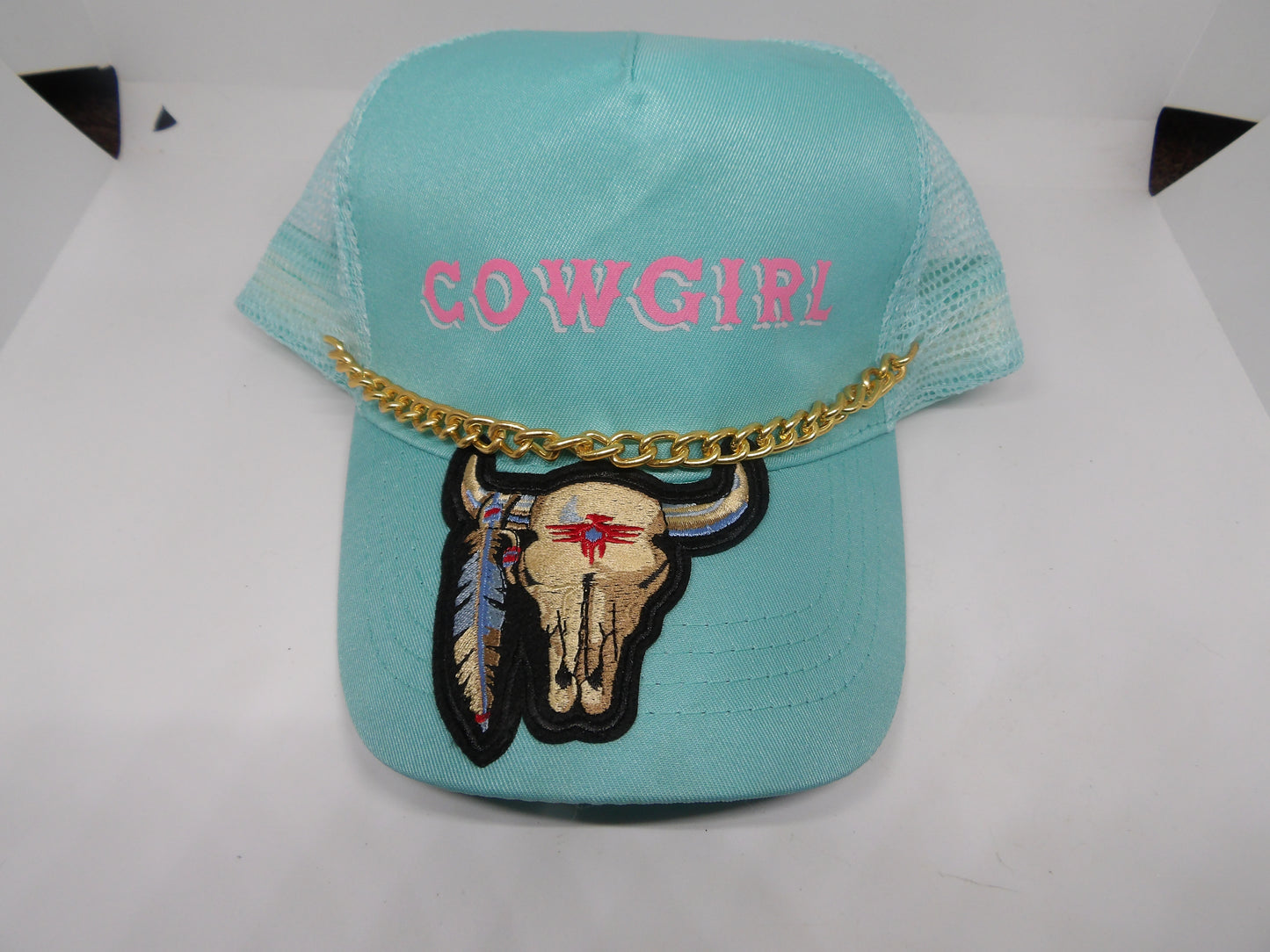 Western Skull Cowgirl Hat