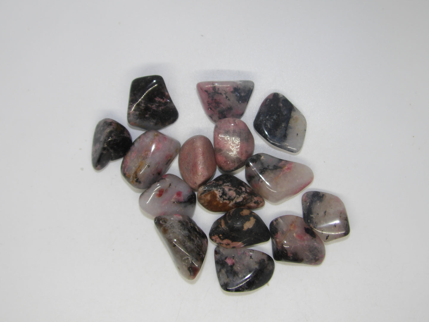 Tumbled Rhodonite