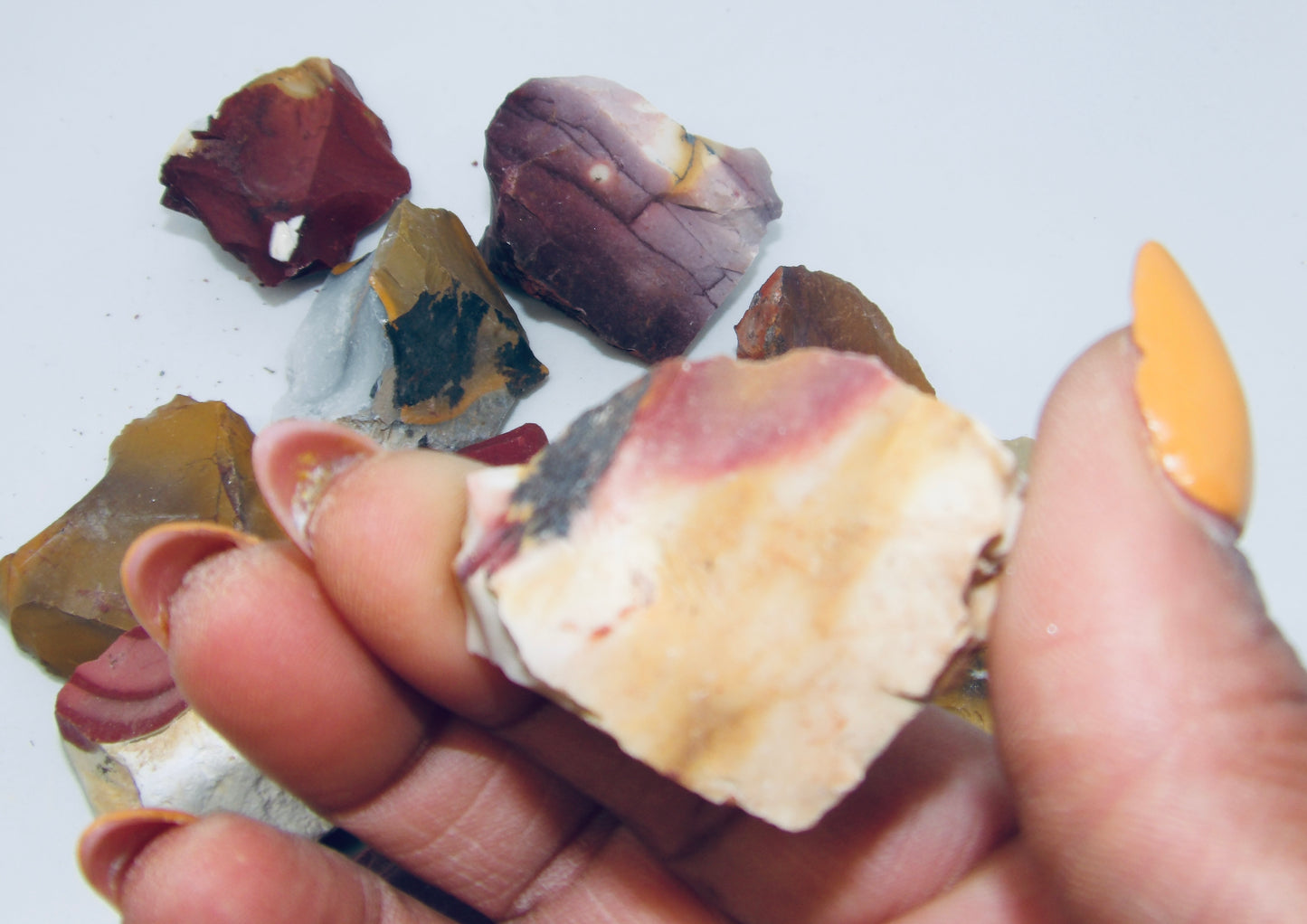 Raw Mookaite Jasper