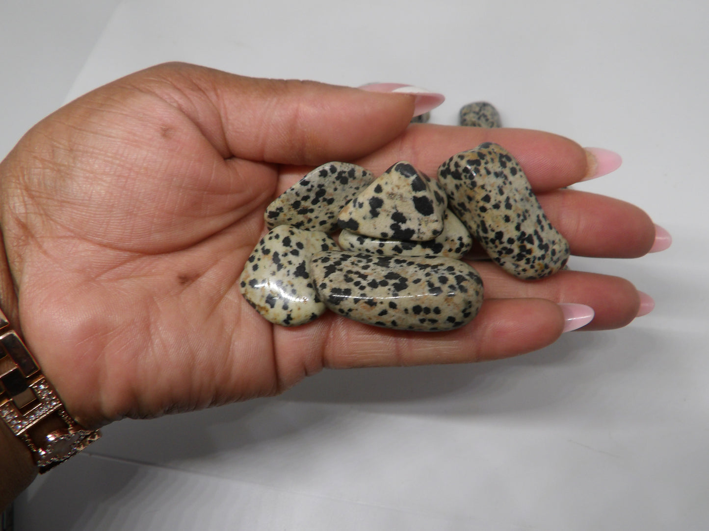 Tumbled Dalmatian Jasper
