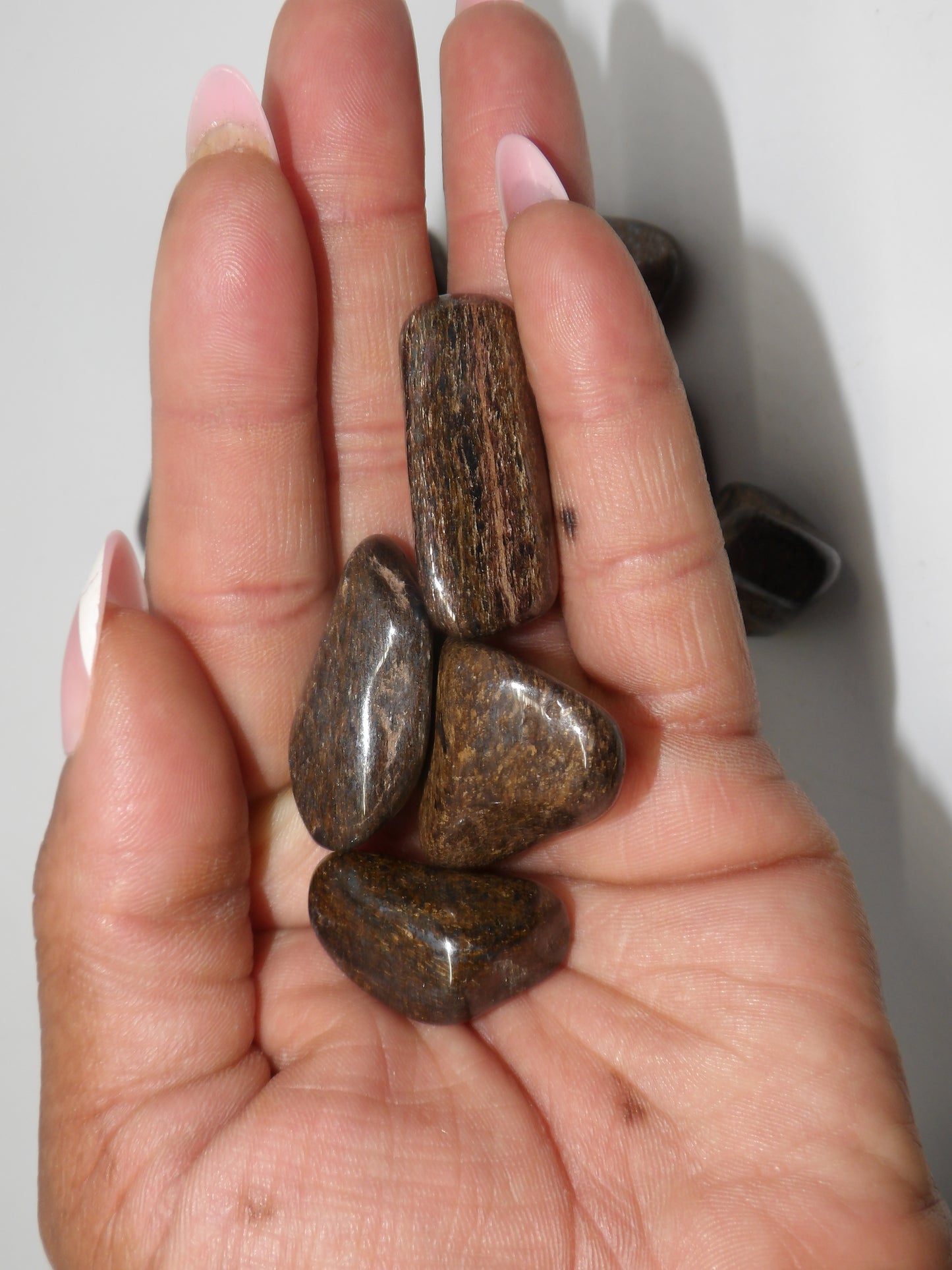 Tumbled Bronzite