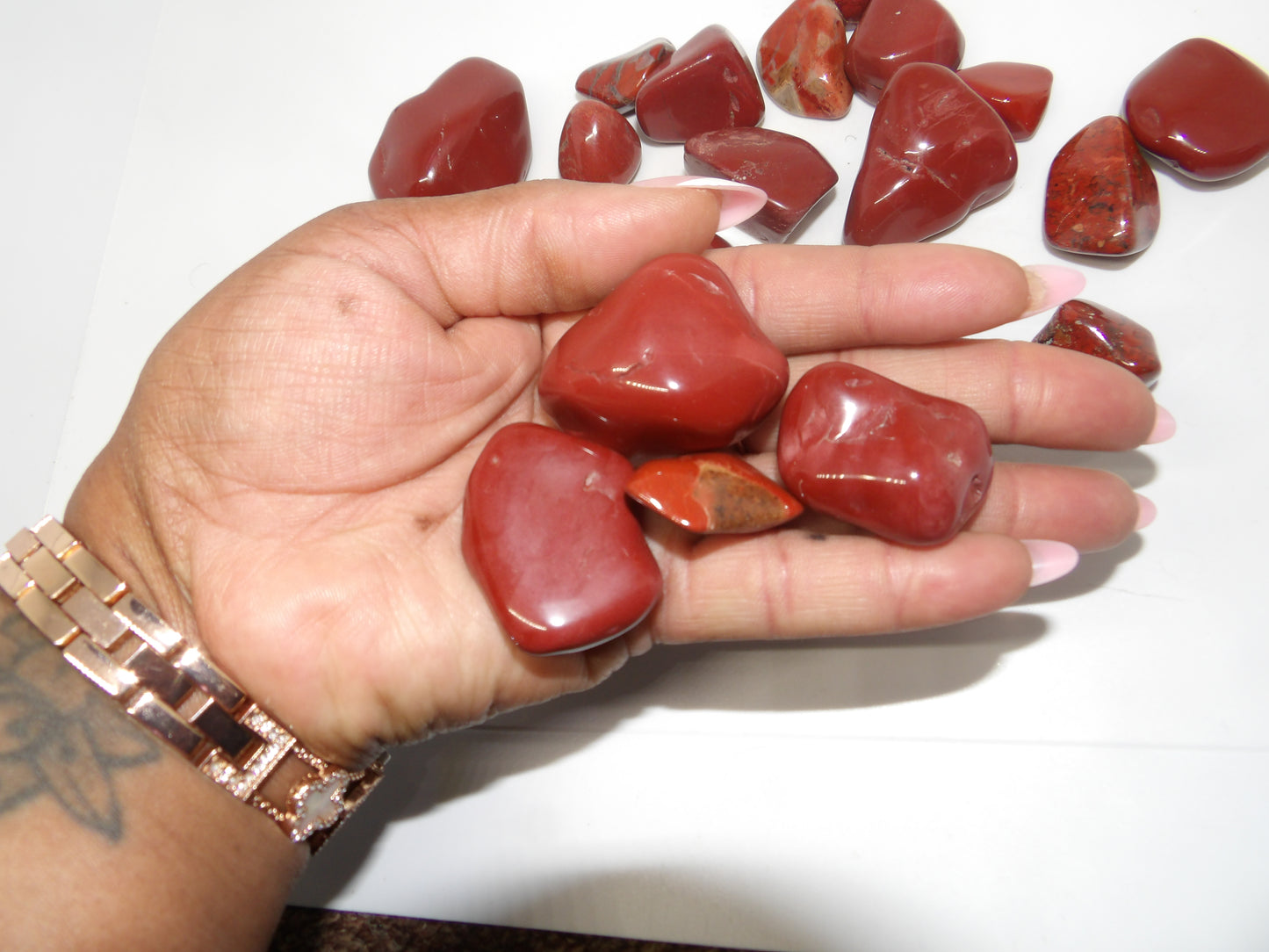 Tumbled Red Jasper
