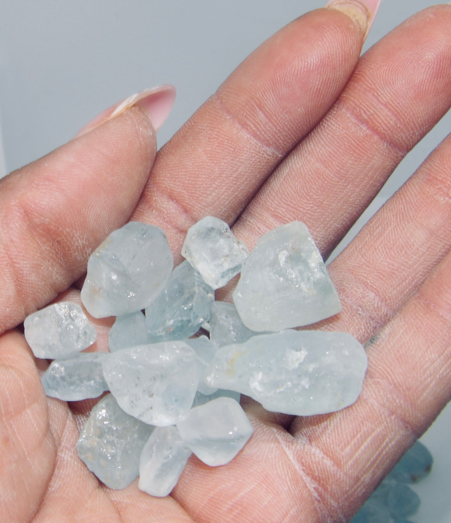 Raw Blue Topaz (small pieces)