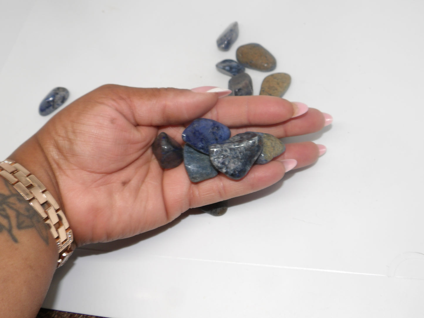 Tumbled Sodalite
