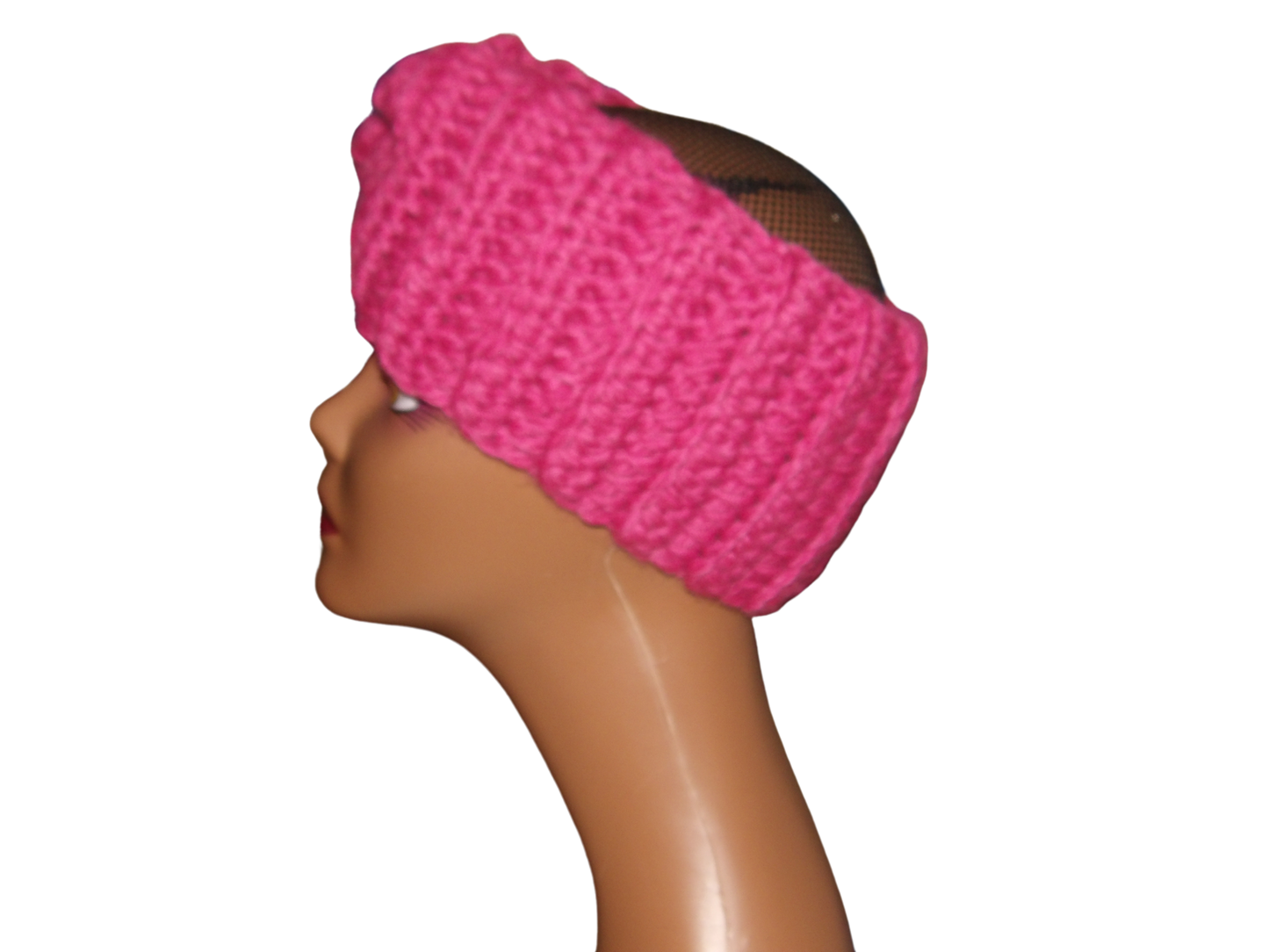 Pink Ear Warmer (Thick Yarn)