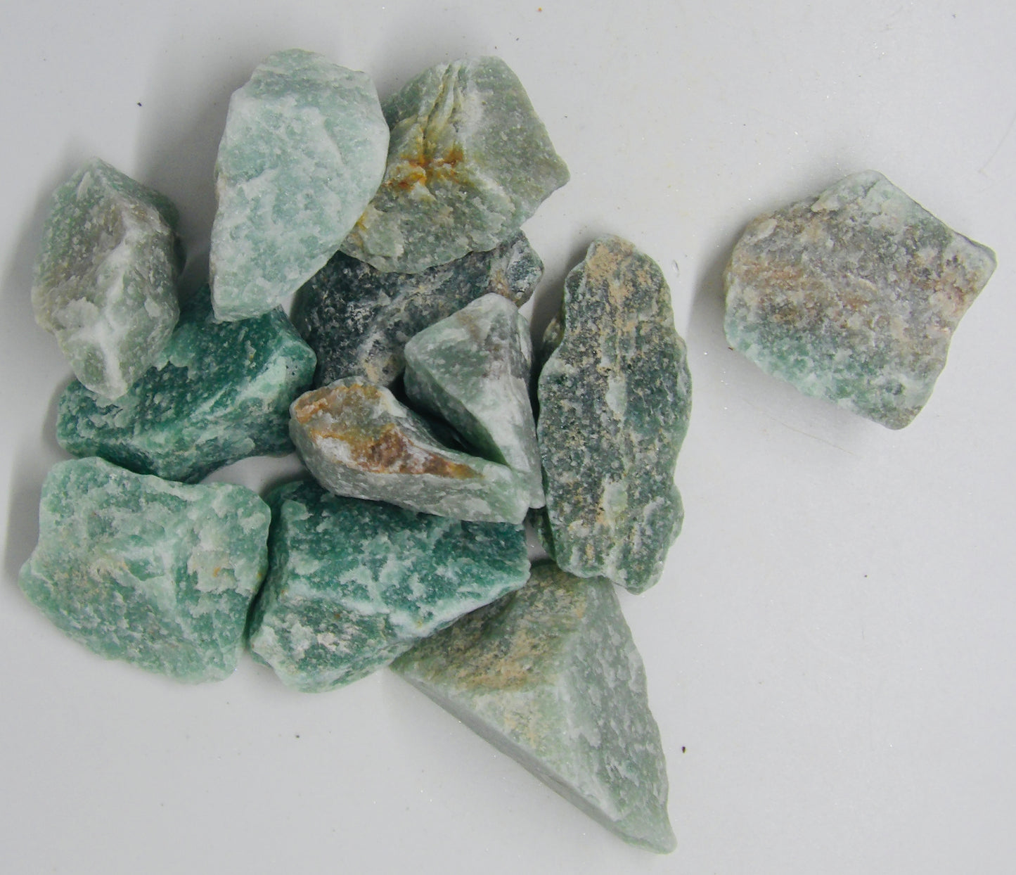 Raw Green Aventurine
