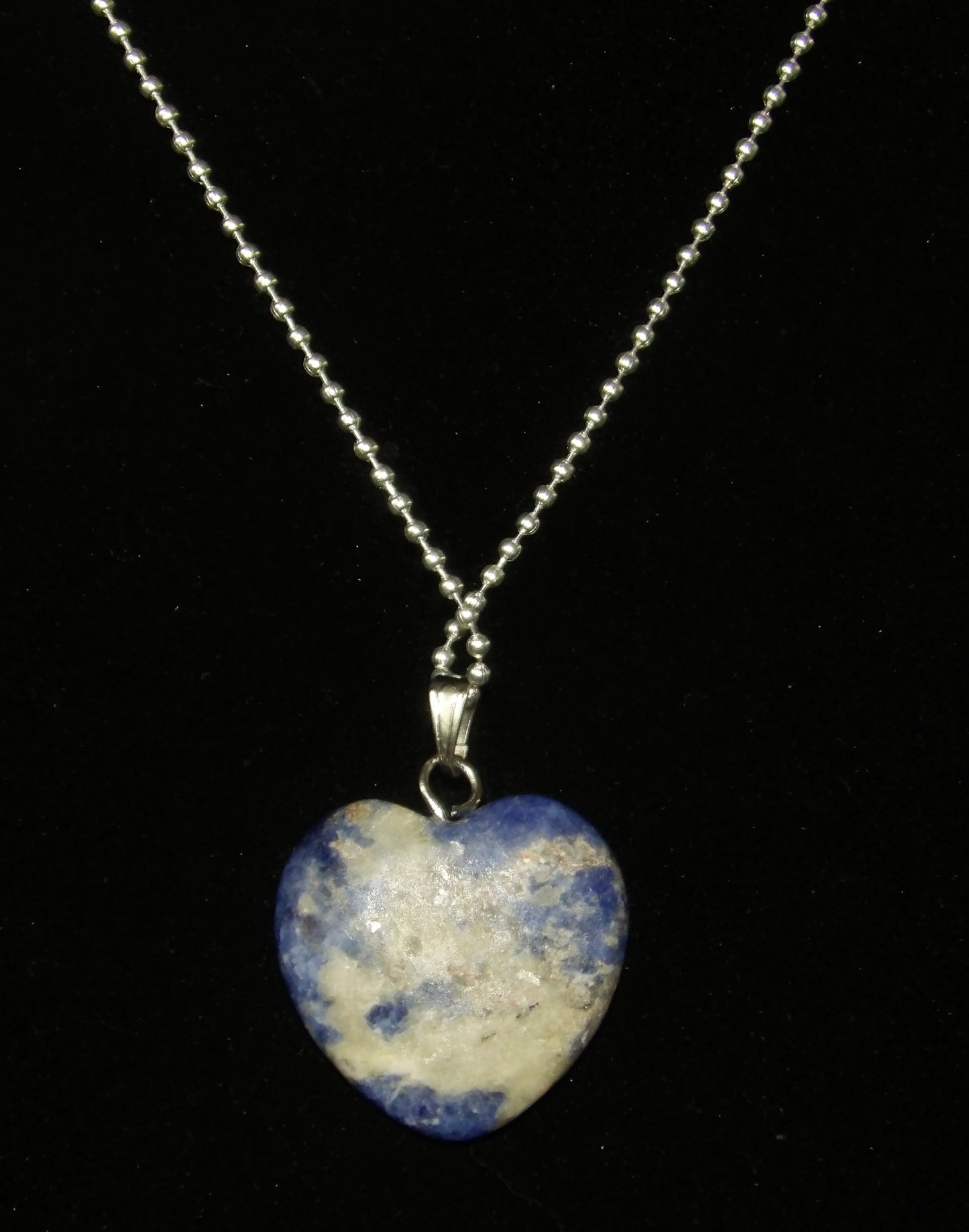 Sodalite Heart Necklace