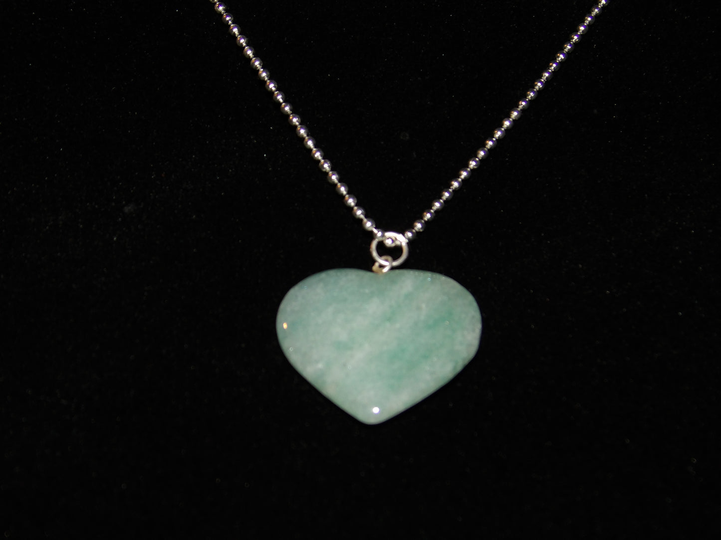 Green Aventurine Heart Pendant