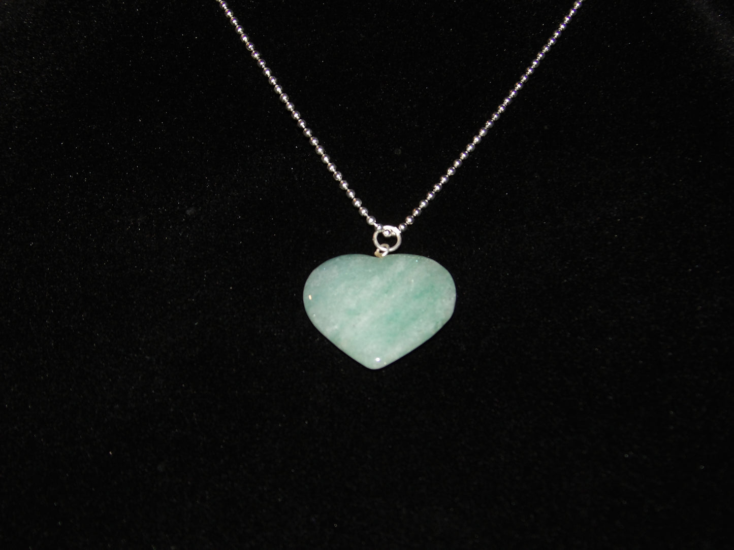 Green Aventurine Heart Pendant