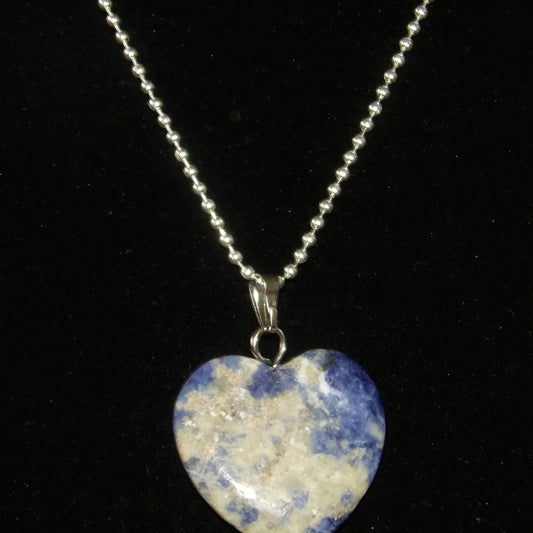 Sodalite Heart Necklace