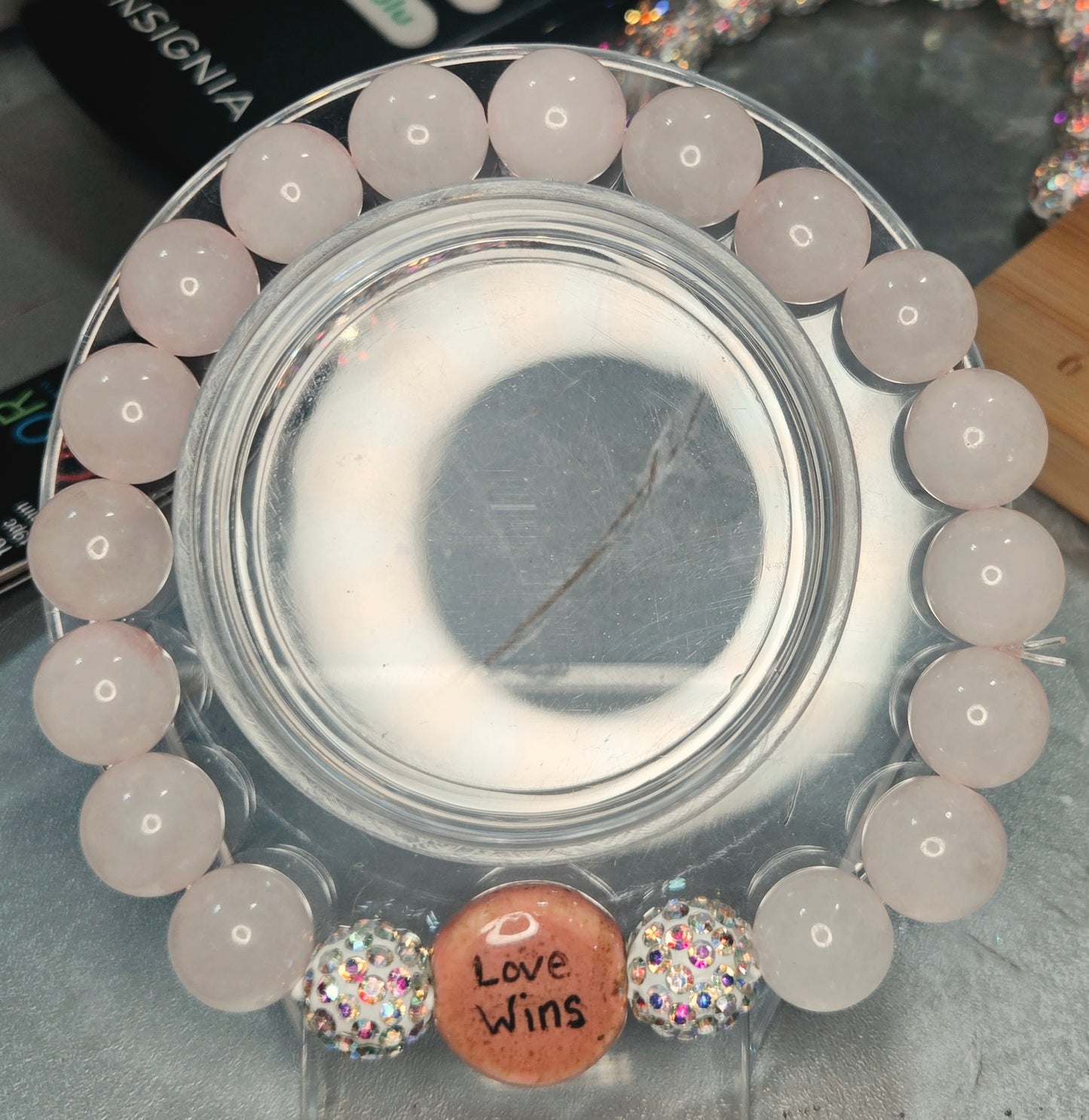 Rose Quartz "Love Wins"