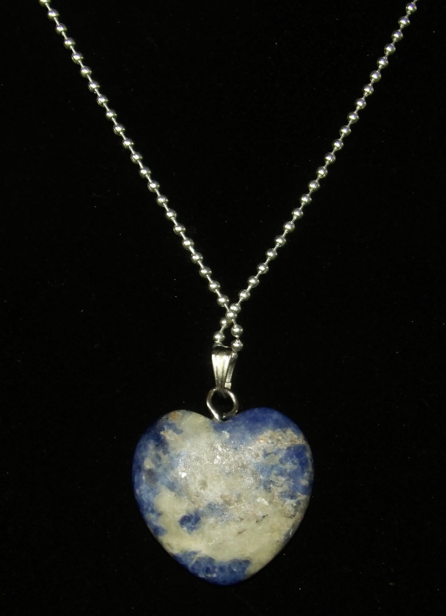 Sodalite Heart Necklace