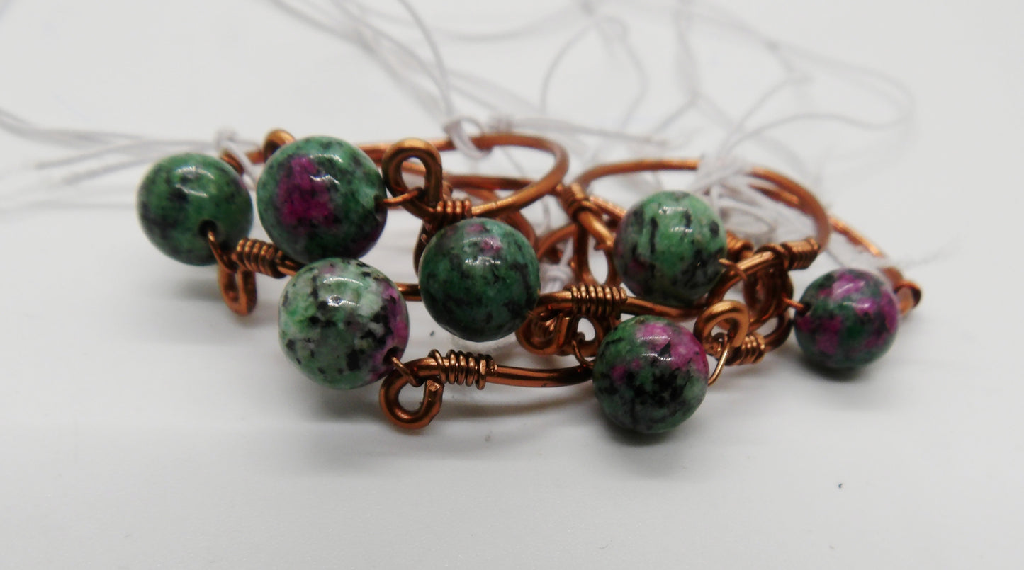Ruby Ziosite Ring