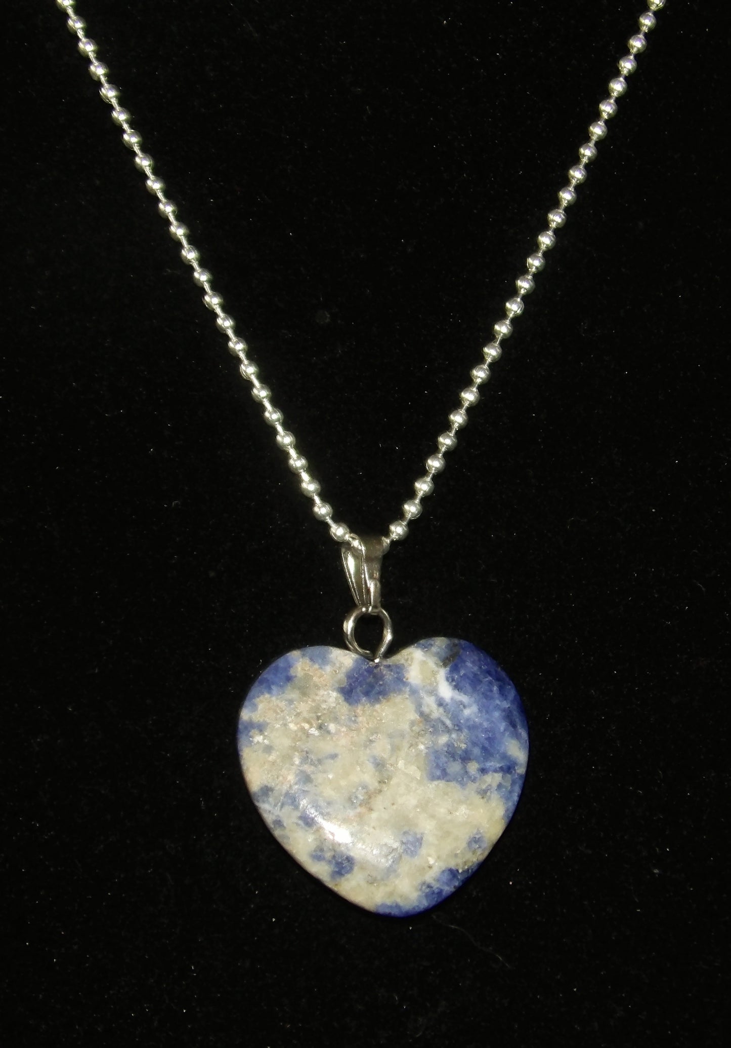 Sodalite Heart Necklace