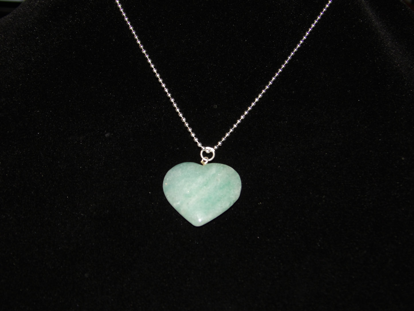 Green Aventurine Heart Pendant