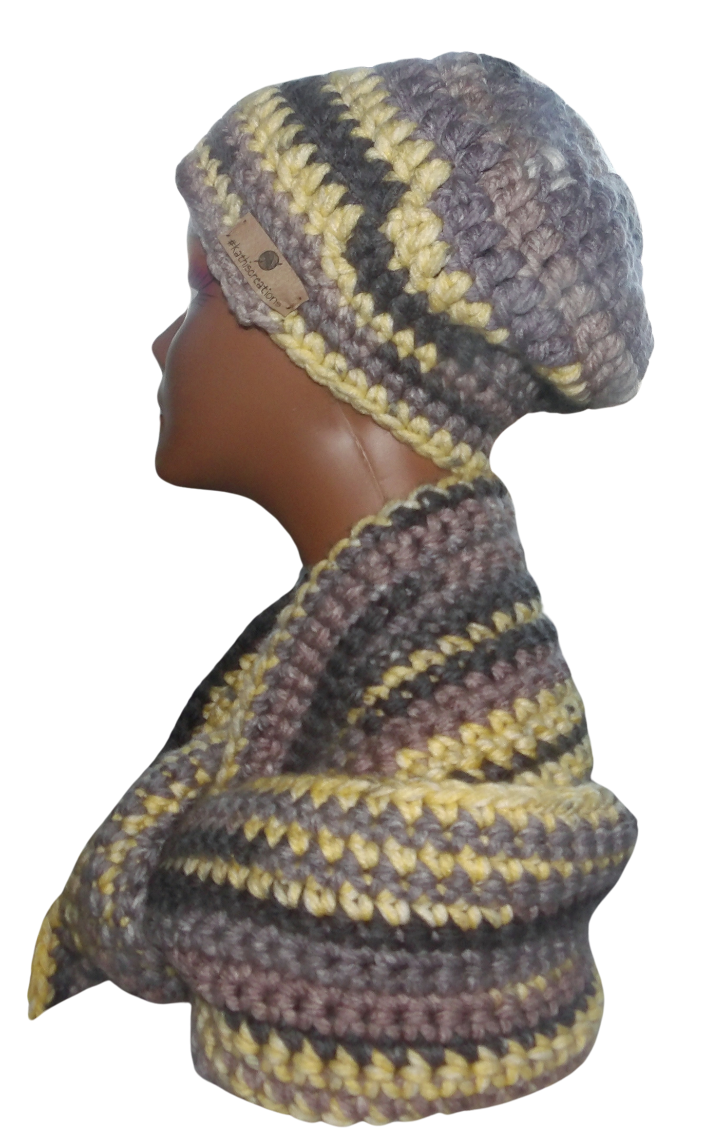 Chunky Hat and Scarf Set