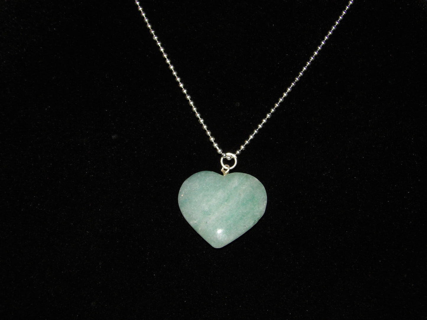 Green Aventurine Heart Pendant