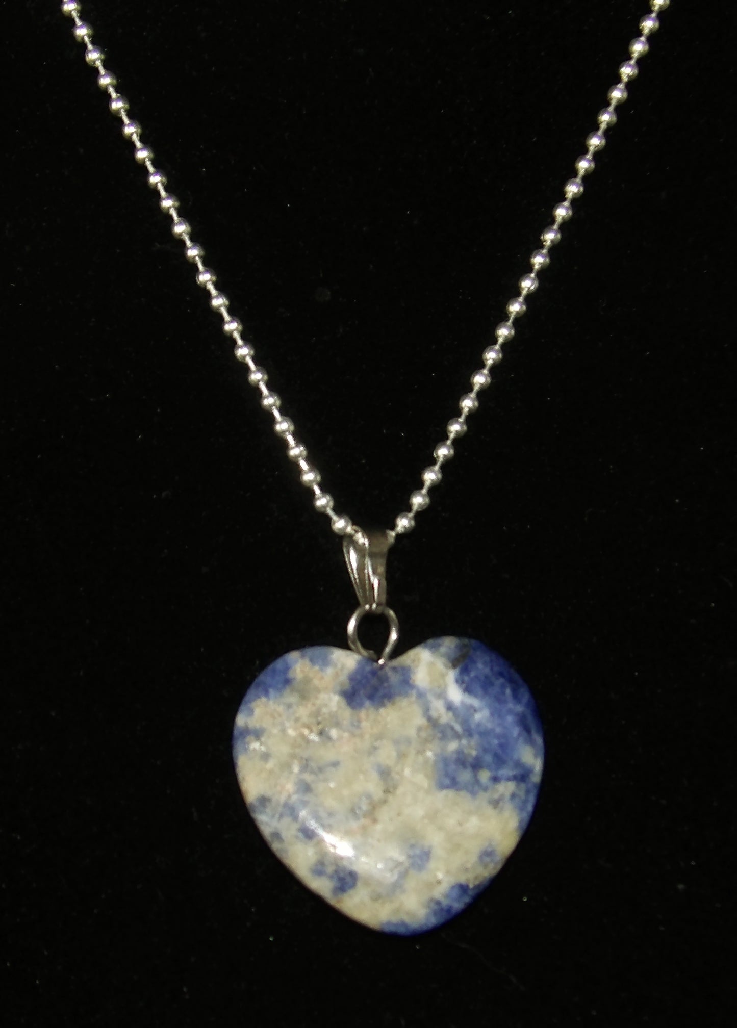 Sodalite Heart Necklace