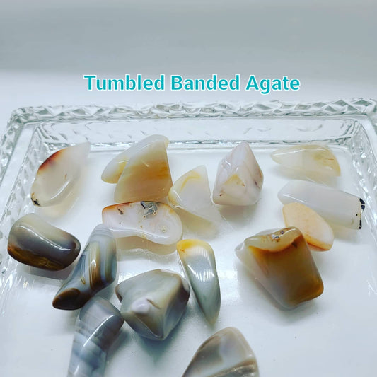 Tumbled Banded Agate